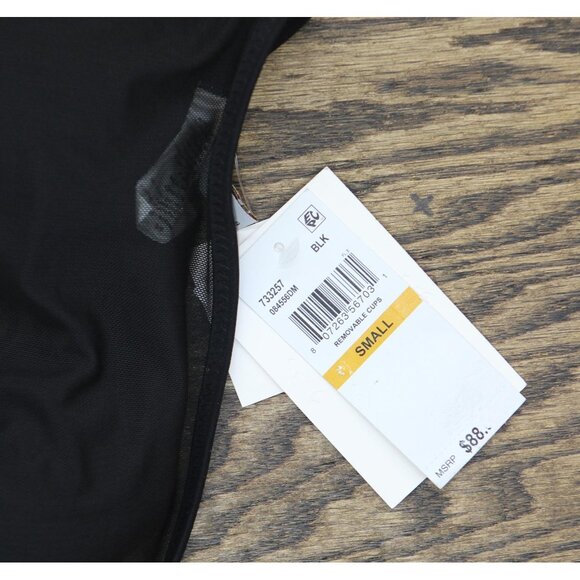 Becca Womens Standard Muse Layered Bralette Bikini Top 733257 Black S - Picture 4 of 8